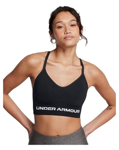 Спортивный бюстгальтер Vanish Seamless Low Bra, черный Under armour