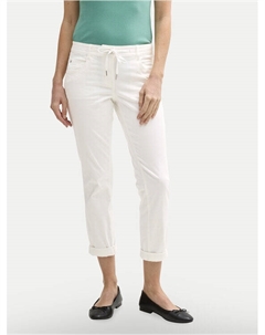 Зауженные брюки 1040963, белый Tom tailor