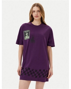 Платье свободного кроя на каждый день Filip Rygalski B1312516, фиолетовый Volcom