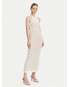 Коктейльное платье облегающего кроя W5GK66 KCT80, бежевый Guess