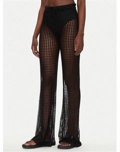 Брюки палаццо палаццо fit E5GB02 Z3N30, черный Guess