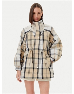 Куртка-Дождевик стандартного кроя Suri Checked LSP0224BE12, бежевый Barbour