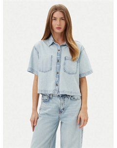 Рубашка обычного кроя W5GH0F D5M83, синий Guess