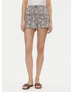 Свободные пижамные шорты Nika_Shorts 50540027, коричневый Hugo