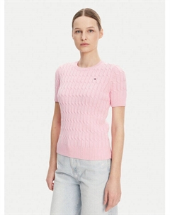 Свитер обычного кроя WW0WW38744, розовый Tommy hilfiger