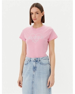 Футболка обычного кроя V5GI10 K9RM1, розовый Guess