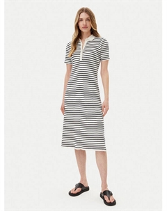 Облегающее трикотажное платье 4502085, белый Gant