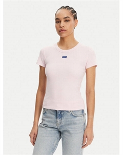 Облегающая футболка Easy 50523924, розовый Hugo