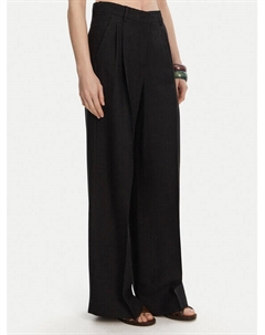 Широкие брюки палаццо Veliero 2515131132, черный Weekend max mara