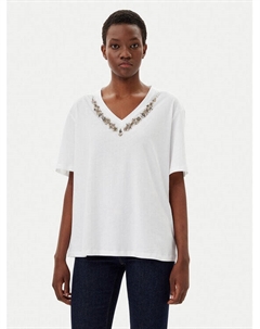 Футболка обычного кроя WA5146 JS923, белый Liu jo