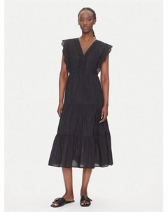 Летнее платье стандартный крой Sara 15350748, черный Jdy