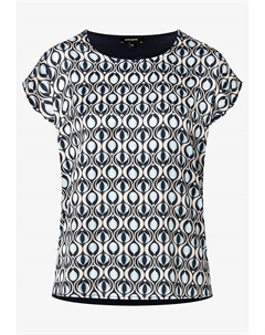 Футболка, цвет dunkelblau/weiß/hellblau More&more