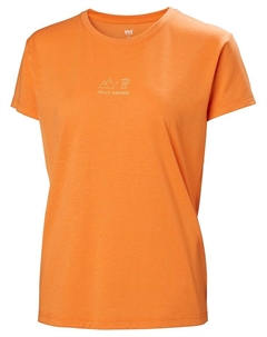 Функциональная рубашка Skog Graphic Tee, оранжевый Helly hansen