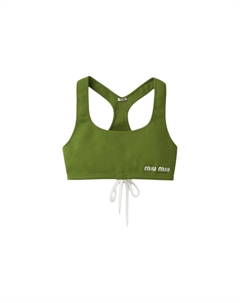 Жилет женский фисташковый Miu miu