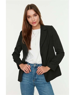 Блейзер, черный Trendyol