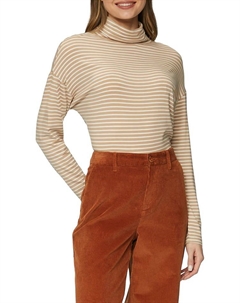 Лонгслив, светло-коричневый Comma,