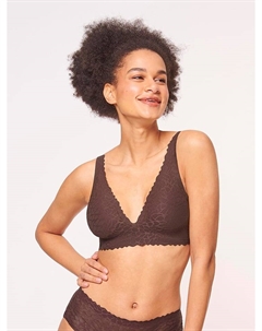 Бюстье, темно-коричневый Sloggi
