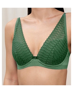 Бюстгальтер на косточках, зеленый Triumph