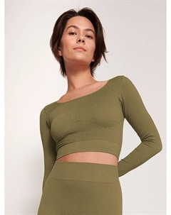 Лонгслив, оливковый Sloggi