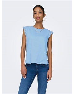 Футболка, светло-синий Jdy