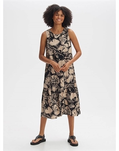 Платье, цвет schwarz/beige Opus