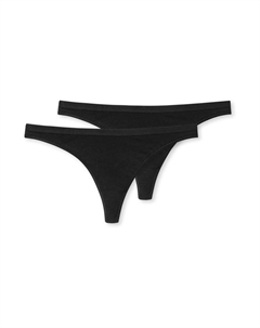 Стринги, черный Schiesser