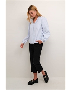 Блузка, цвет blue and white stripe Kaffe