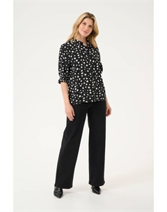 Блузка, цвет black/white abstract print Kaffe