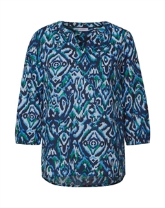 Блузка, синий Cecil