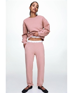 Комплект спортивного костюма Jogger, розовый Pull & bear