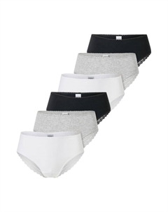 Трусы, цвет schwarz/grau/weiß Schiesser