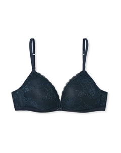 Бюстгальтер на косточках, темно-синий Schiesser