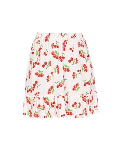 Мини-юбка, цвет white multicolor Mymo