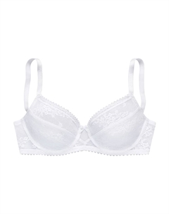 Бюстгальтер на косточках, белый Lascana