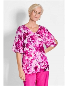 Блузка, цвет pink/weiß/geblümt Goldner