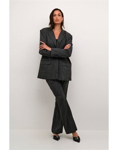 Блейзер, цвет dark grey melange pinstripe Kaffe