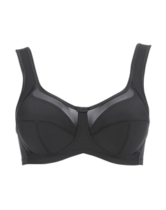 Бюстгальтер на косточках, черный Anita
