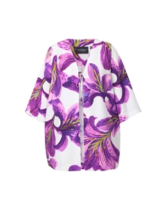 Спортивная куртка, фиолетовый Ulla popken