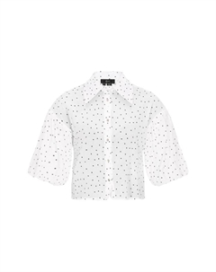 Блузка, цвет offwhite black Faina