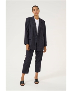 Блейзер, цвет dark grey check Kaffe