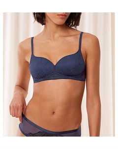 Бюстгальтер на косточках, темно-синий Triumph