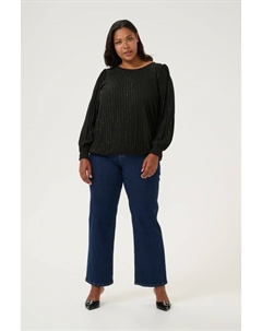 Блузка, глубокий черный Kaffe curve