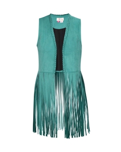 Утепленный жилет, зеленый Izia