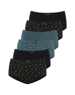 Трусы, цвет schwarz, petrol Petite fleur