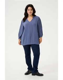 Блузка, цвет blue indigo Kaffe curve