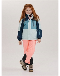 Лыжная куртка Scout, цвет hellgrün/dunkelblau Zigzag