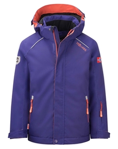 Лыжная куртка Holmenkollen, фиолетовый Trollkids