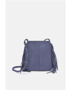 Сумка через плечо с бахромой, синий Pull & bear