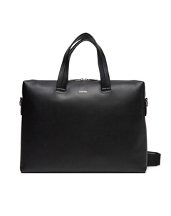 Сумка для ноутбука Ck Premium Leather Laptop Bag K50K512939, черный Calvin klein