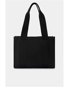 Черная сумка для покупок, черный Pull & bear